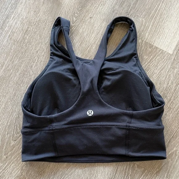 lululemon athletica Black Long Line Bra/Cropped Tank 6 - Picture 2 of 3